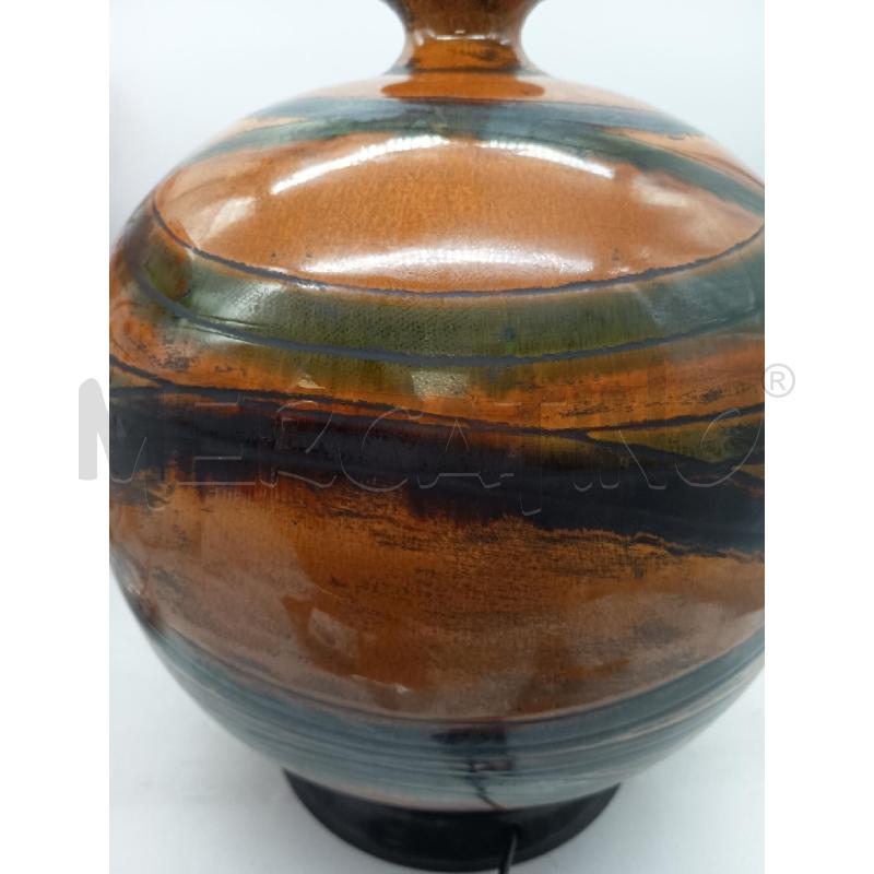 BASE LAMPADA CERAMICA SFERICA ZACCAGNINI | Mercatino dell'Usato Roma porta maggiore 5