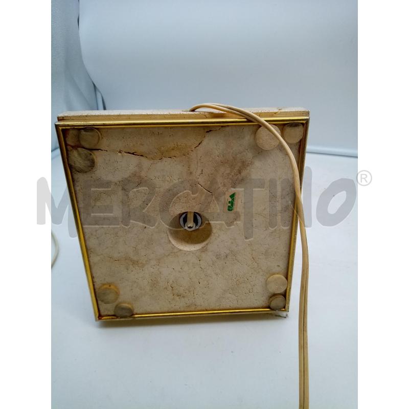 BASE LAMPADA TRAVERTINO FORMA RETT BASE QUADRATA | Mercatino dell'Usato Roma porta maggiore 5