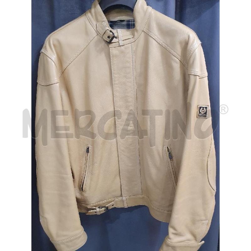 BELSTAFF GIACCA UOMO CAMMELLO PELLE | Mercatino dell'Usato Roma porta maggiore 1
