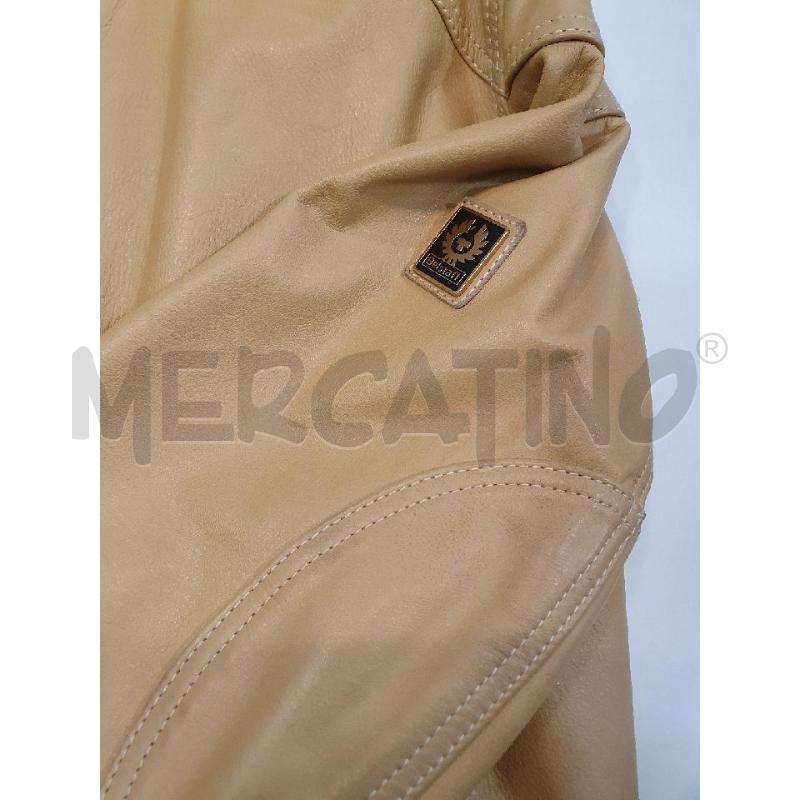 BELSTAFF GIACCA UOMO CAMMELLO PELLE | Mercatino dell'Usato Roma porta maggiore 3