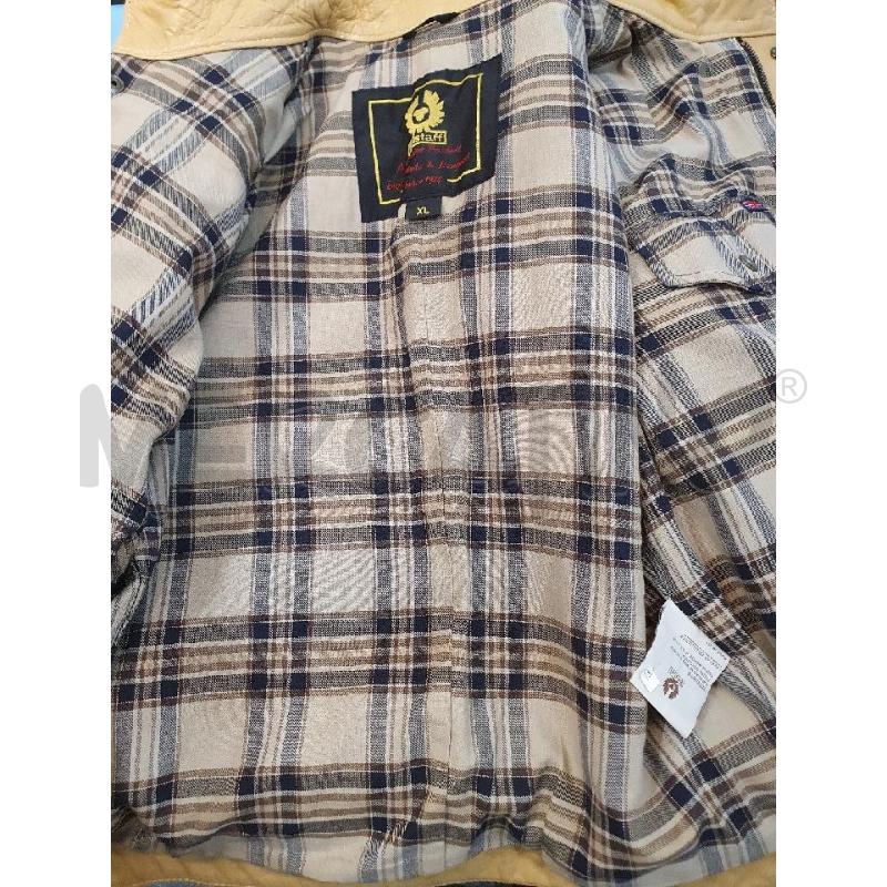 BELSTAFF GIACCA UOMO CAMMELLO PELLE | Mercatino dell'Usato Roma porta maggiore 5