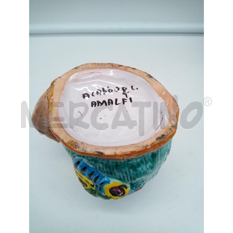BOCCALE CERAMICA ACABBO AMAFLI MASCHERONI | Mercatino dell'Usato Roma porta maggiore 5