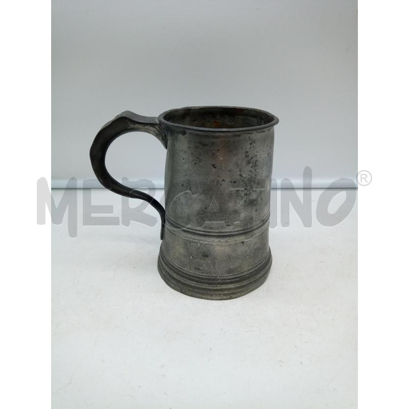 BOCCALE INGLESE GRANDE PELTRO EPOCA | Mercatino dell'Usato Roma porta maggiore 1