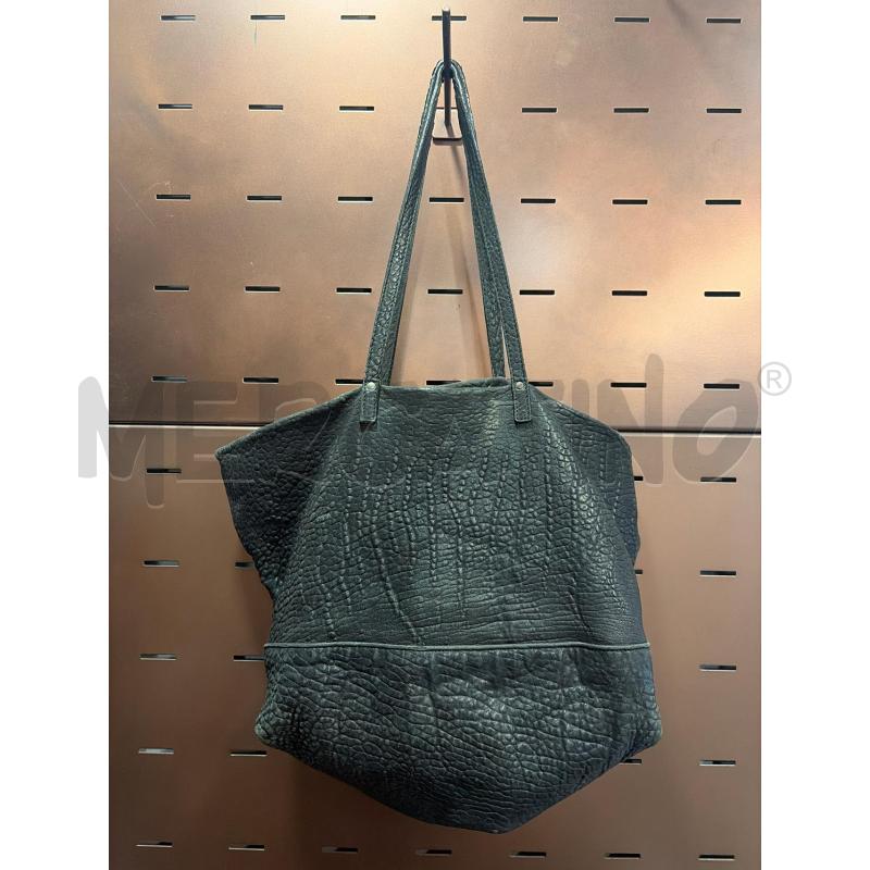 BORSA LOL NERA PELLE 2 MANICI  | Mercatino dell'Usato Roma porta maggiore 1