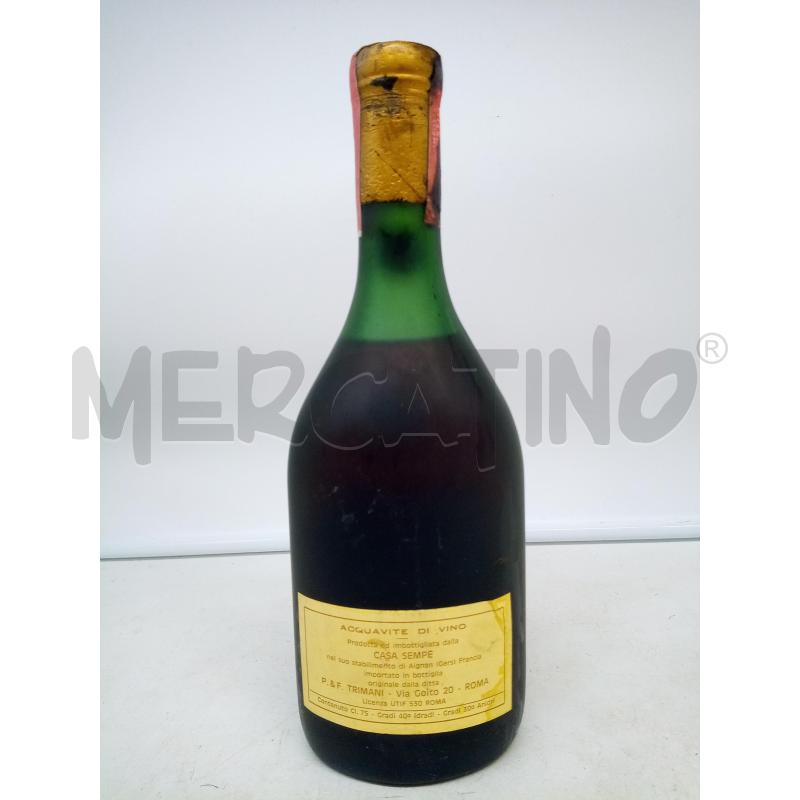 BOTTIGLIA  VIEIL ARMAGNAC SEMPE 1961 | Mercatino dell'Usato Roma porta maggiore 4