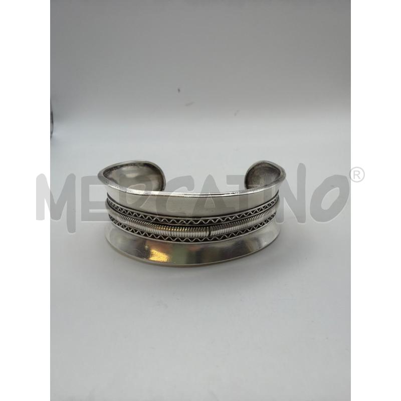 BRACCIALE 925 RIGIDO APERTO CORDINO CENTRALE | Mercatino dell'Usato Roma porta maggiore 5