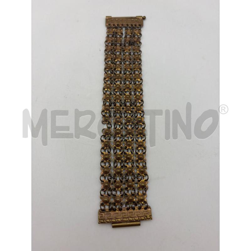 BRACCIALE ANNI 40 IN MAGLIA  | Mercatino dell'Usato Roma porta maggiore 1