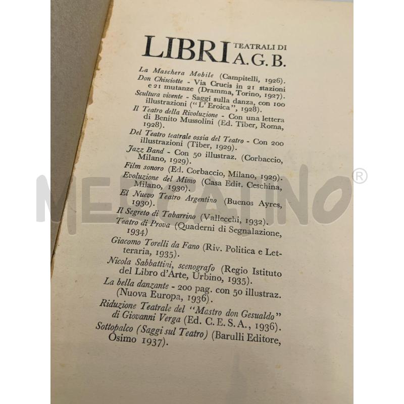 BRAGAGLIA - SOTTOPALCO BARULLI 1937 | Mercatino dell'Usato Roma porta maggiore 3