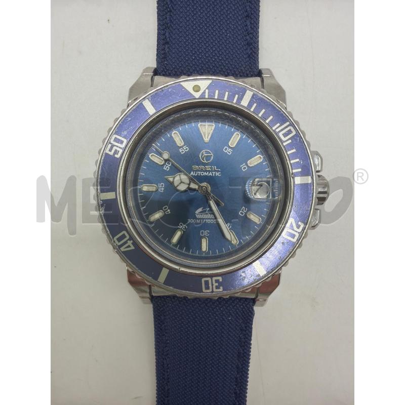 BREIL OROLOGIO DA POLSO BLU AUTOMATICO CINT CAMBIATO  | Mercatino dell'Usato Roma porta maggiore 2