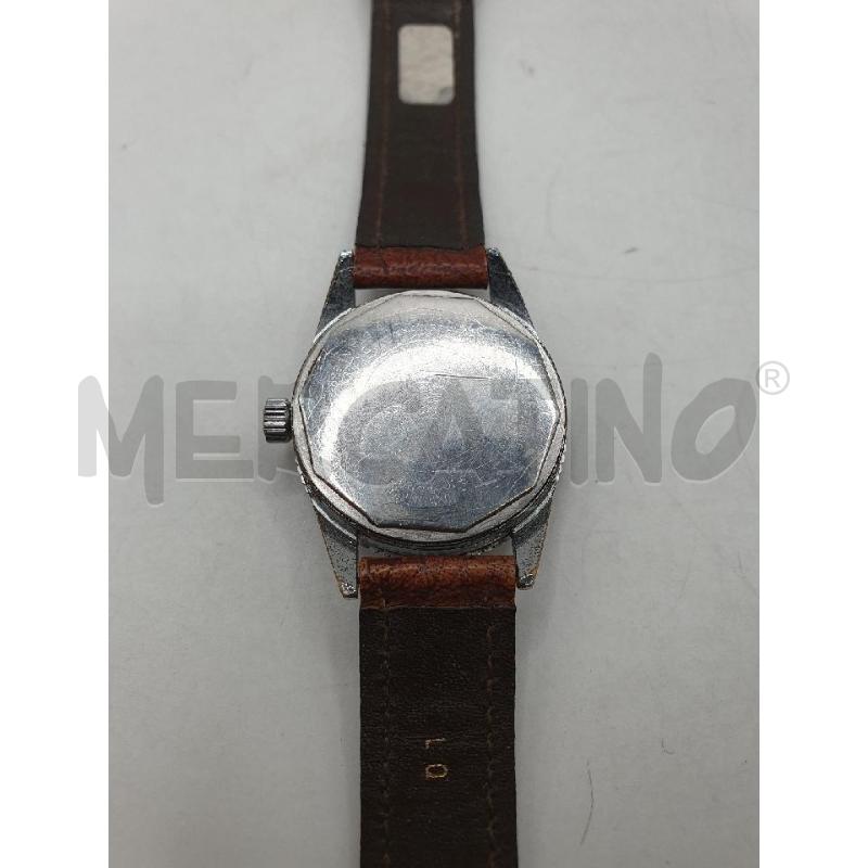 BREIL OROLOGIO QUADRANTE NERO AUTOMATICO CINTURINO MARRONE PELLE | Mercatino dell'Usato Roma porta maggiore 1
