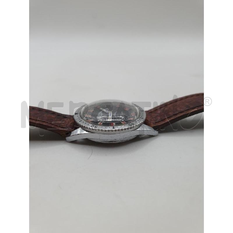 BREIL OROLOGIO QUADRANTE NERO AUTOMATICO CINTURINO MARRONE PELLE | Mercatino dell'Usato Roma porta maggiore 3