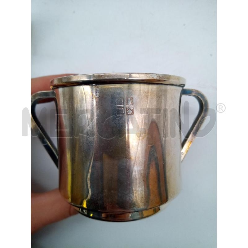 BRICCHETTO+ZUCCHERIERA SILVER PLATED   | Mercatino dell'Usato Roma porta maggiore 4