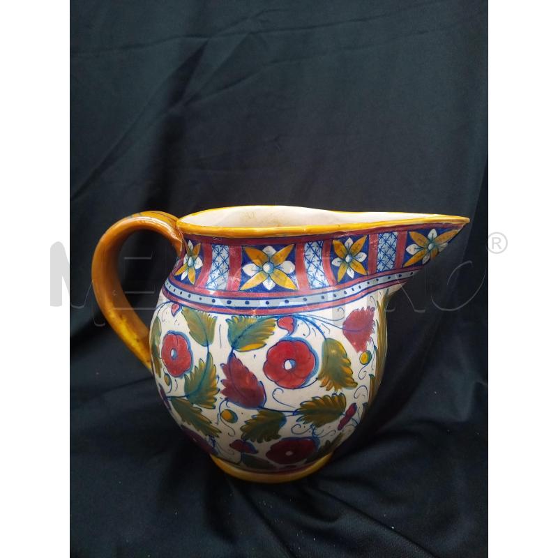 BROCCA CERAMICA T GUALDO SOLDATO PROFILO LUSTRO  | Mercatino dell'Usato Roma porta maggiore 1