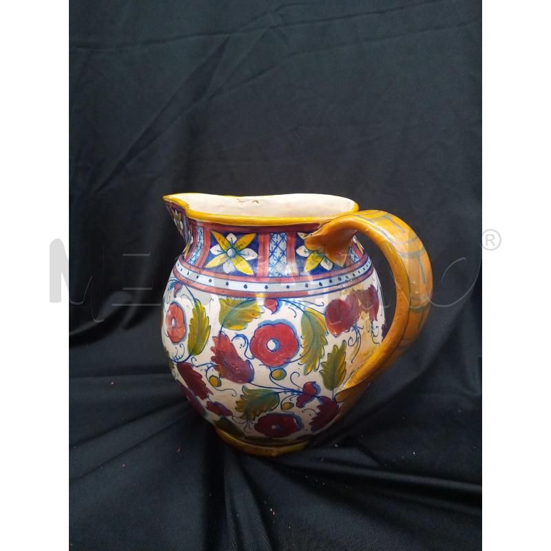 BROCCA CERAMICA T GUALDO SOLDATO PROFILO LUSTRO  | Mercatino dell'Usato Roma porta maggiore 3