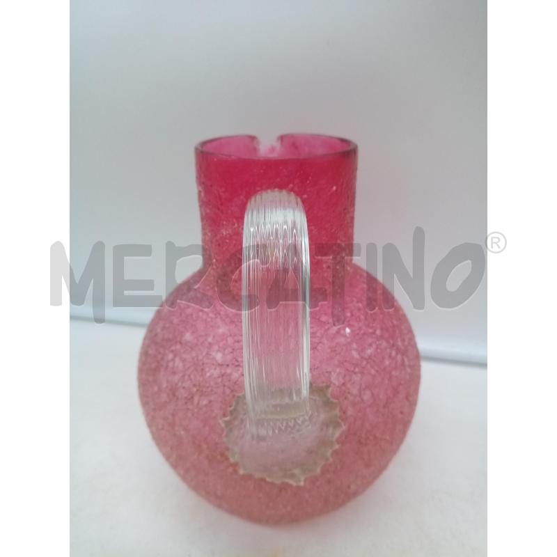 BROCCA VETRO SCAVO MAGENTA | Mercatino dell'Usato Roma porta maggiore 4