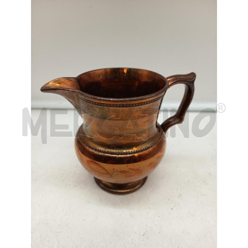 BROCCHETTA CERAMICA LUSTRO FOGLIE | Mercatino dell'Usato Roma porta maggiore 1
