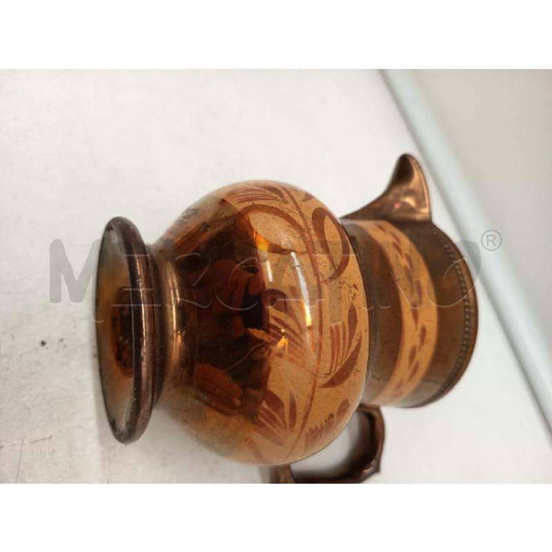 BROCCHETTA CERAMICA LUSTRO FOGLIE | Mercatino dell'Usato Roma porta maggiore 5