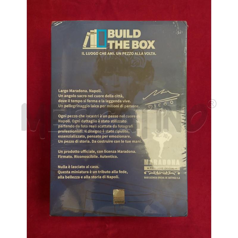 BUILD THE BOX - MARADONA  | Mercatino dell'Usato Roma porta maggiore 2