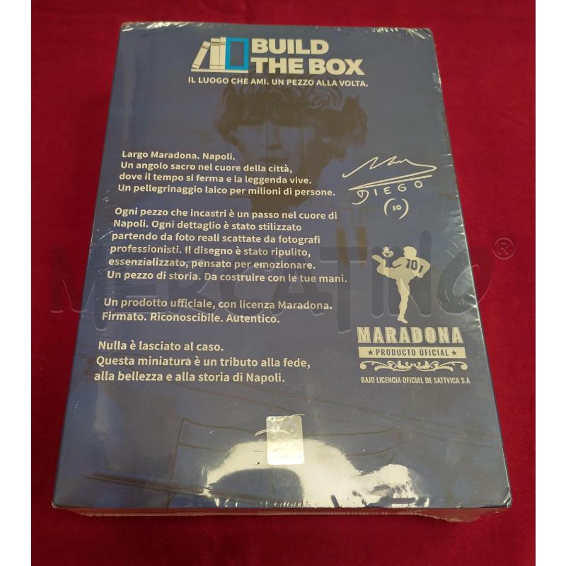 BUILD THE BOX - MARADONA  | Mercatino dell'Usato Roma porta maggiore 3