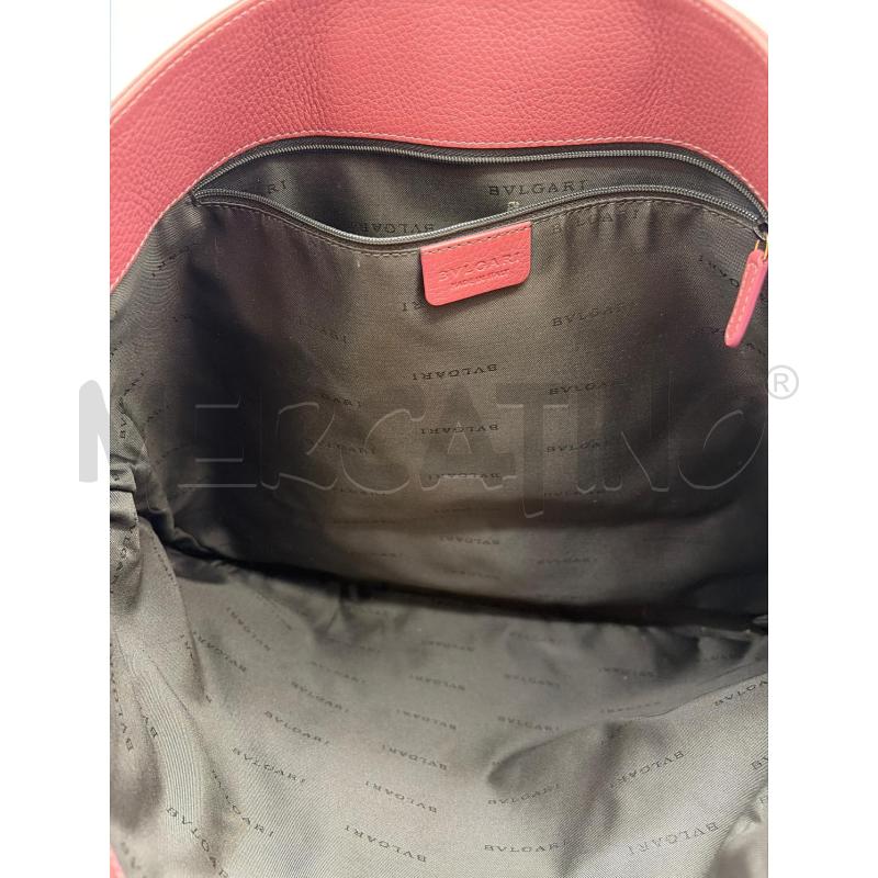BVLGARI BORSA DONNA ROSA ANTICO DETT SILVER INCISIONE 40X45  | Mercatino dell'Usato Roma porta maggiore 4