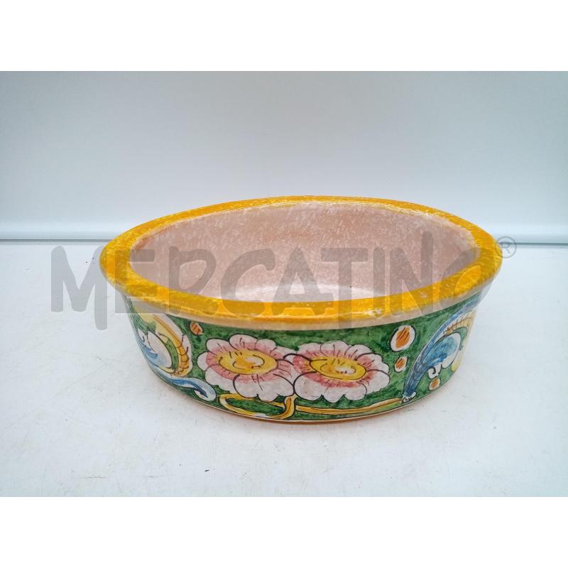 CACHEPOT CERAMICA CALTAGIRONE  | Mercatino dell'Usato Roma porta maggiore 1
