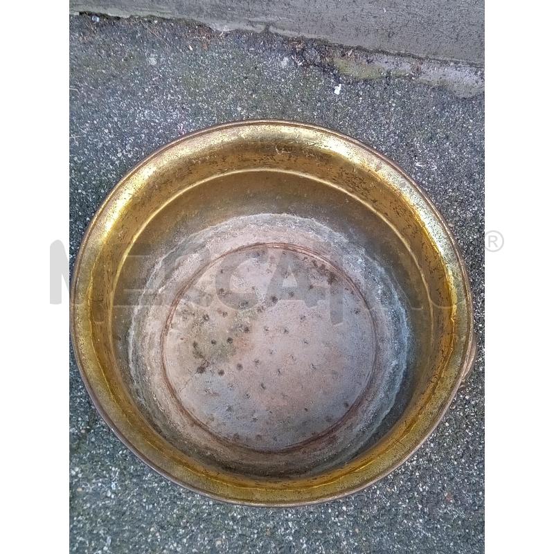 CACHEPOT OTTONE BATTUTO DUE ANSE | Mercatino dell'Usato Roma porta maggiore 3