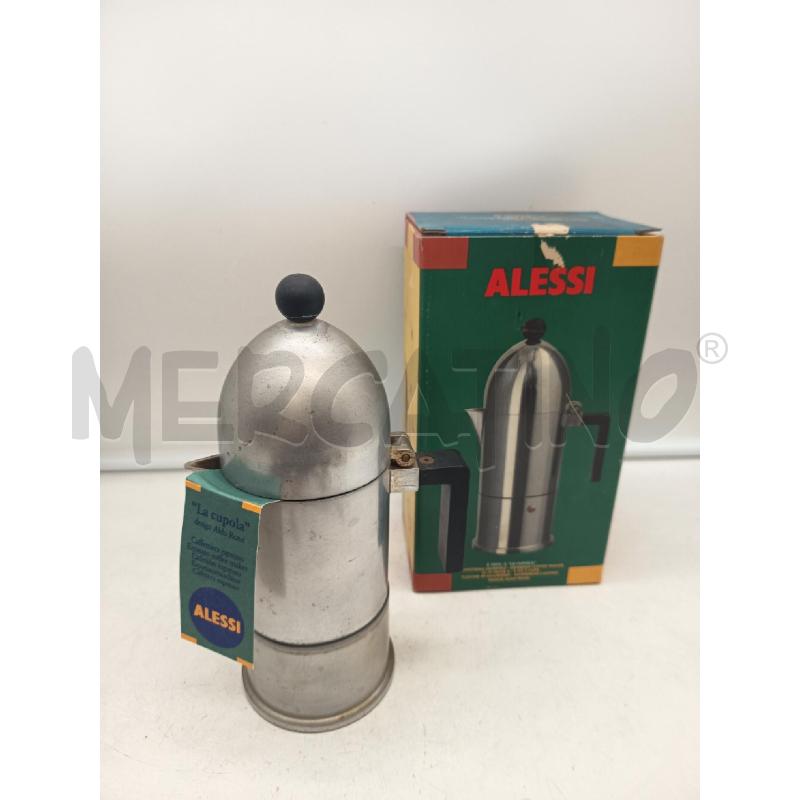 CAFFETTIERA ALESSI LA CUPOLA CON SCATOLA  | Mercatino dell'Usato Roma porta maggiore 2