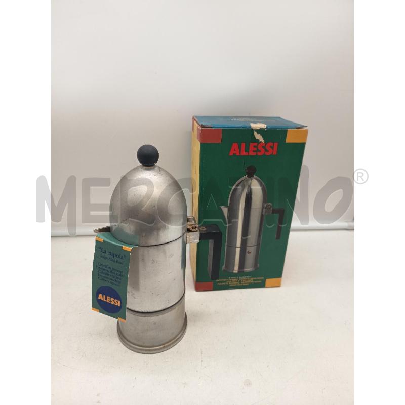 CAFFETTIERA ALESSI LA CUPOLA CON SCATOLA  | Mercatino dell'Usato Roma porta maggiore 3