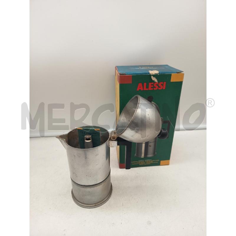 CAFFETTIERA ALESSI LA CUPOLA CON SCATOLA  | Mercatino dell'Usato Roma porta maggiore 4