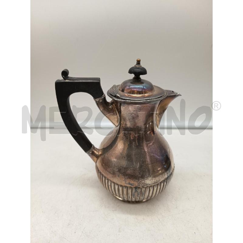 CAFFETTIERA PIRIFORME SILVER PALTED BACELLATO  | Mercatino dell'Usato Roma porta maggiore 1