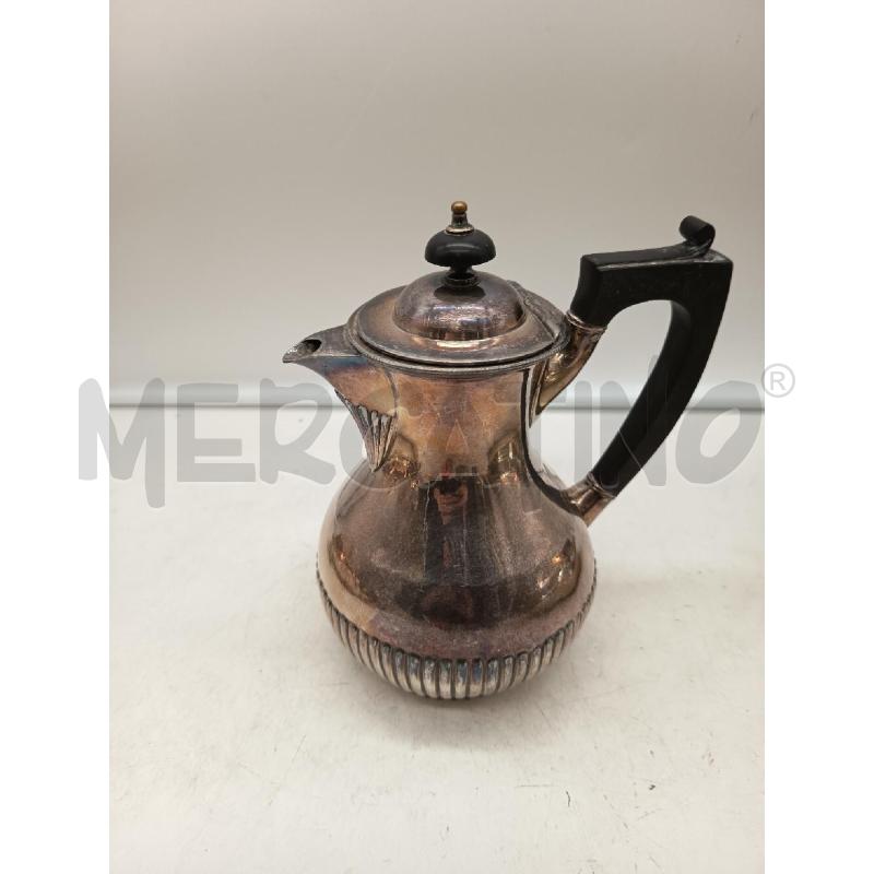 CAFFETTIERA PIRIFORME SILVER PALTED BACELLATO  | Mercatino dell'Usato Roma porta maggiore 4