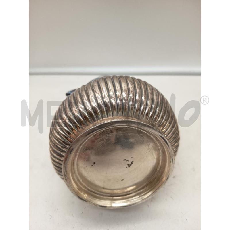 CAFFETTIERA PIRIFORME SILVER PALTED BACELLATO  | Mercatino dell'Usato Roma porta maggiore 5