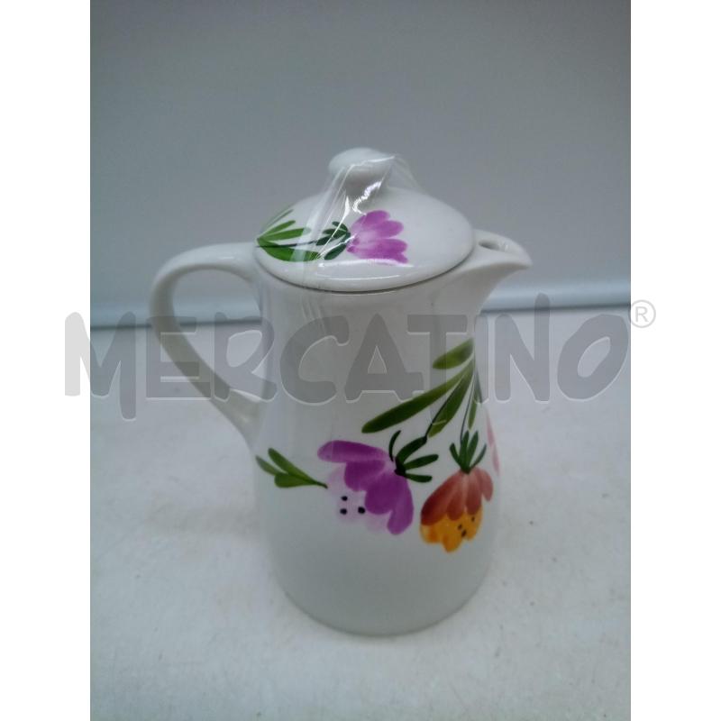 CAFFETTIERA RICHARD GINORI MONDOVI FIORI  | Mercatino dell'Usato Roma porta maggiore 1