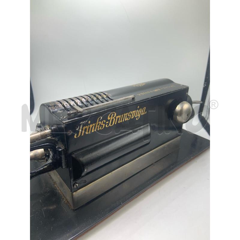 CALCOLATRICE TRINKS-BRUNSVIGA - 1927  | Mercatino dell'Usato Roma porta maggiore 4