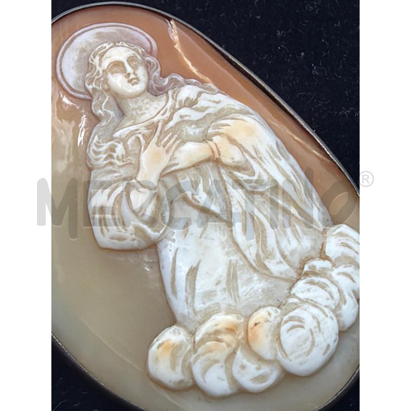 CAMMEO MADONNA CORNICE ARGENTATA DIFETTO | Mercatino dell'Usato Roma porta maggiore 4
