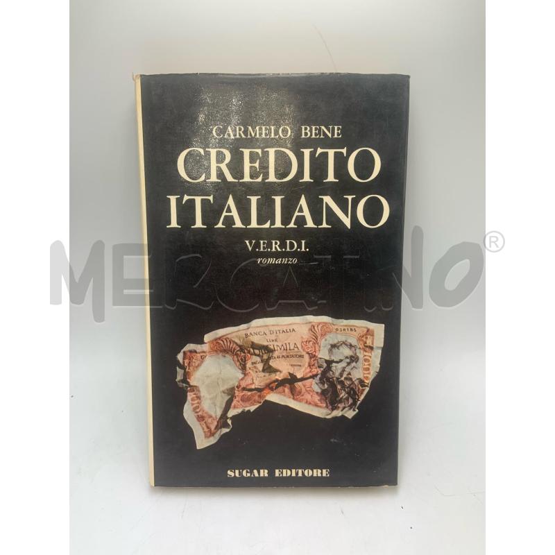 CARMELO BENE - CREDITO ITALIANO V.E.R.D.I. | Mercatino dell'Usato Roma porta maggiore 1