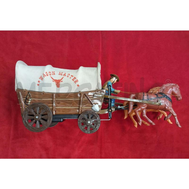 CAROVANA COWBOY CON CAVALLI WAGON MASTER MADE IN JAPAN | Mercatino dell'Usato Roma porta maggiore 1