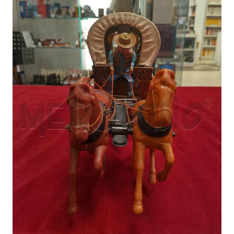 CAROVANA COWBOY CON CAVALLI WAGON MASTER MADE IN JAPAN | Mercatino dell'Usato Roma porta maggiore 5