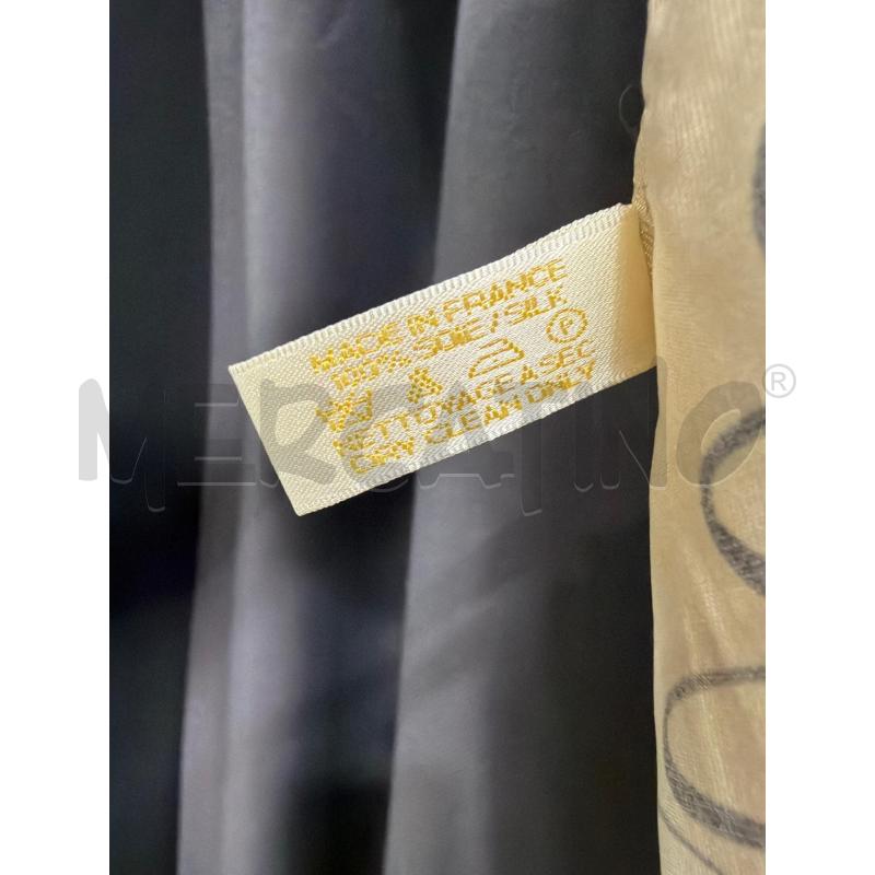 CARTIER FOULARD IN SETA STAMPA A SCACCHIERA MOTIVO ANIMALIER  | Mercatino dell'Usato Roma porta maggiore 3