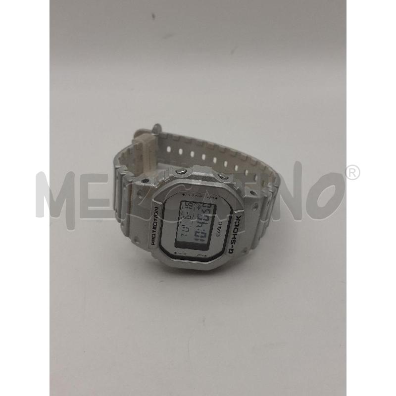 CASIO G-SHOCK OROLOGIO QUADRANTE SPECCHIATO ARGENTATO | Mercatino dell'Usato Roma porta maggiore 2