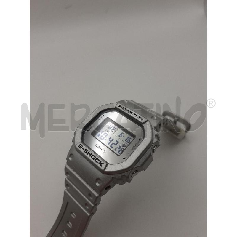 CASIO G-SHOCK OROLOGIO QUADRANTE SPECCHIATO ARGENTATO | Mercatino dell'Usato Roma porta maggiore 5