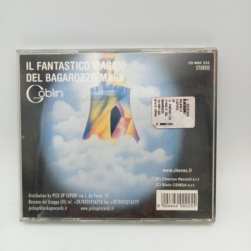 CD GOBLIN - IL FANTASTICO VIAGGIO DEL BAGAROZZO MARK | Mercatino dell'Usato Roma porta maggiore 2