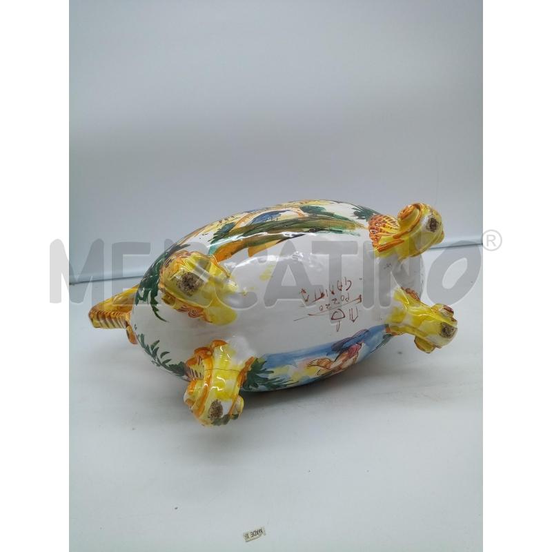 CENTROTAVOLA CERAMICA ALBISSOLA PUTTI DIPINTI | Mercatino dell'Usato Roma porta maggiore 4