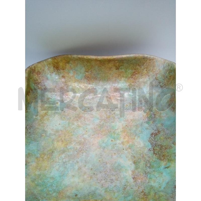 CENTROTAVOLA CERAMICA '50 TONI VERDI  | Mercatino dell'Usato Roma porta maggiore 3