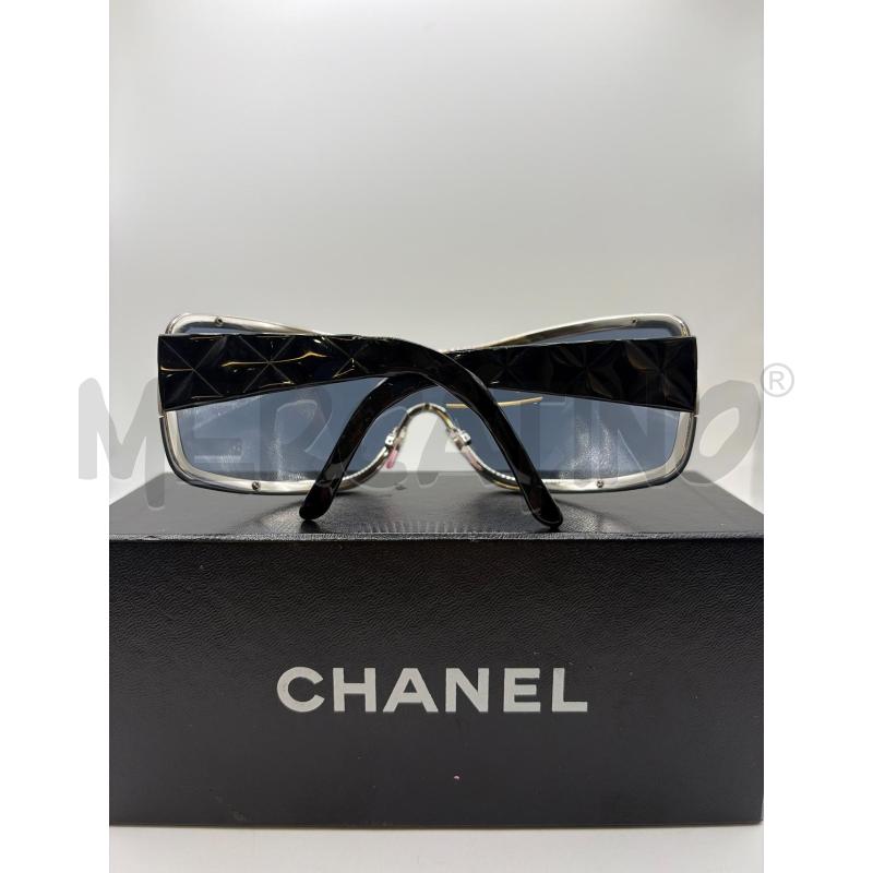 CHANEL OCCHIALI DA SOLE DONNA MASCHERA ASTE MATELASSE | Mercatino dell'Usato Roma porta maggiore 3