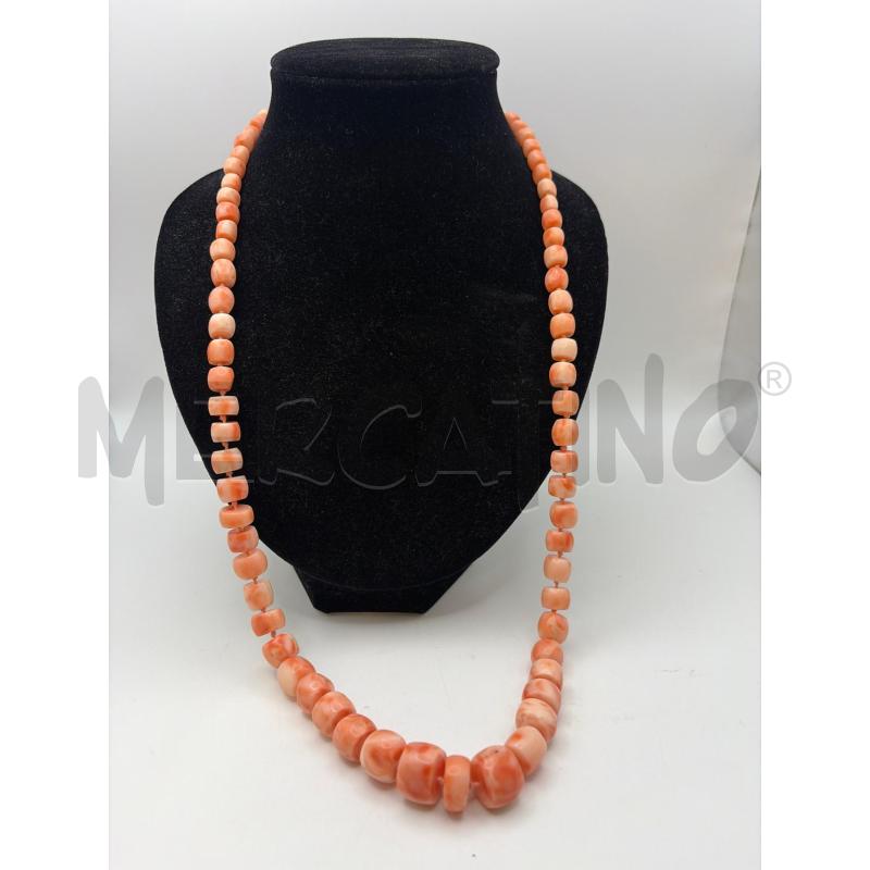 COLLANA CORALLO ROSA CHIUSURA 925 | Mercatino dell'Usato Roma porta maggiore 4