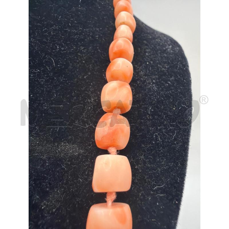 COLLANA CORALLO ROSA CHIUSURA 925 | Mercatino dell'Usato Roma porta maggiore 5
