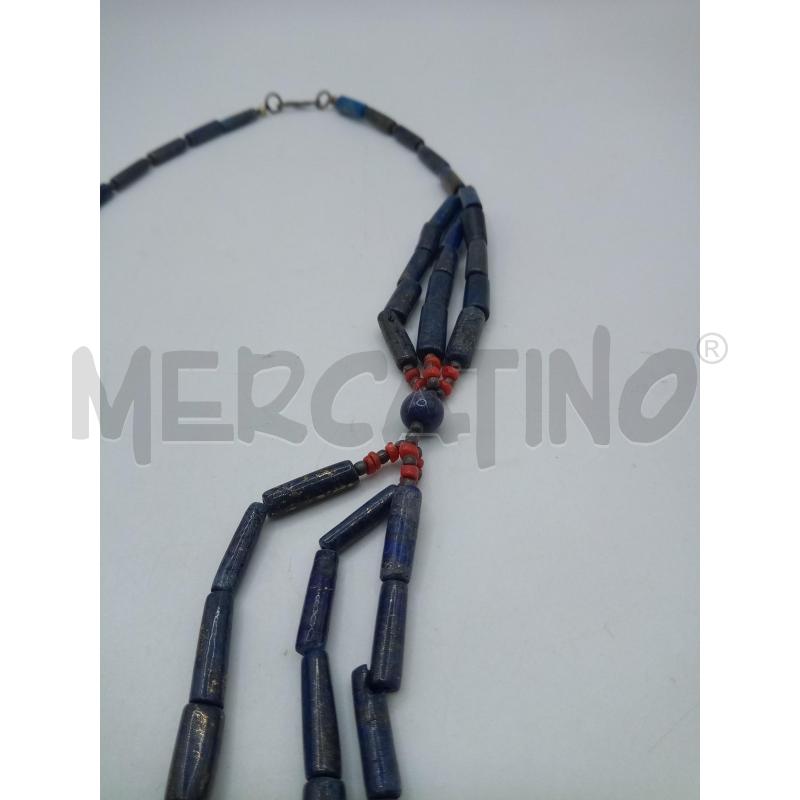COLLANA LAPISLAZZULI MULTIFILO | Mercatino dell'Usato Roma porta maggiore 2