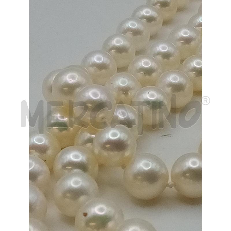 COLLANA PERLE 8MM | Mercatino dell'Usato Roma porta maggiore 2