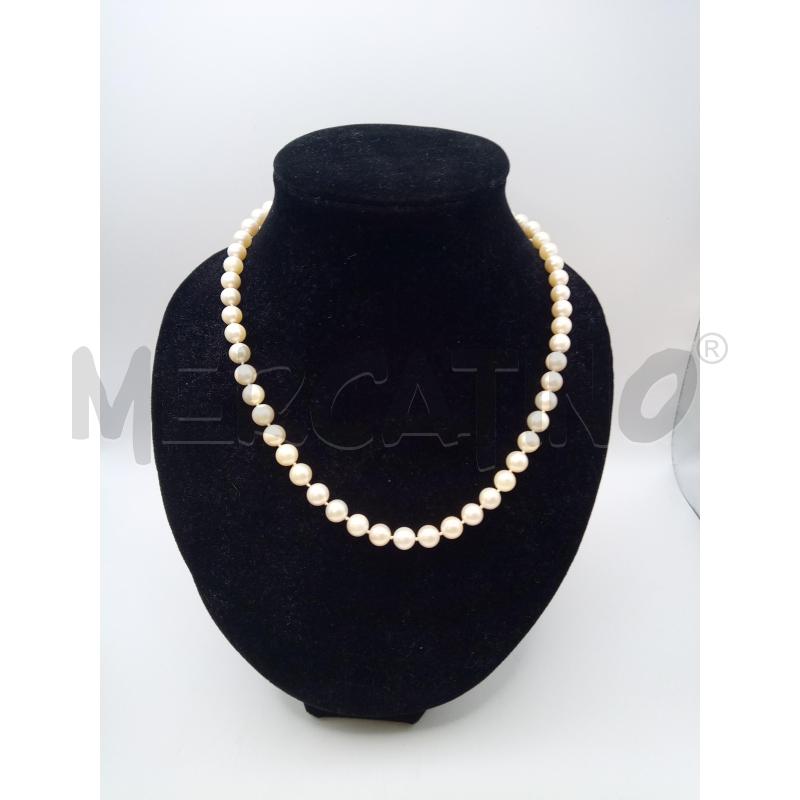 COLLANA PERLE CHIUSURA INCISA | Mercatino dell'Usato Roma porta maggiore 4